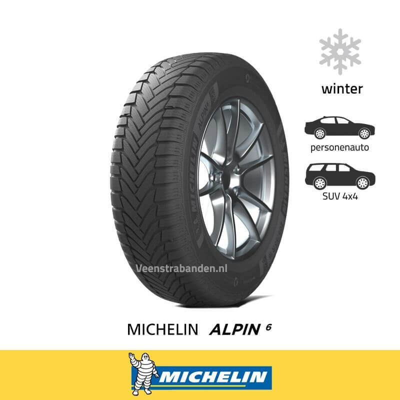 Nieuw! Winterband Michelin Alpin 6