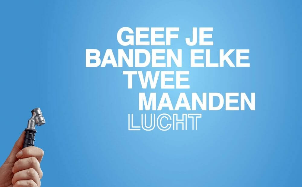 Geef je banden lucht